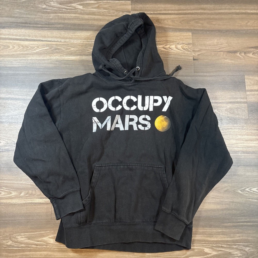 SpaceX Occupy Mars Pullover Hoodie Size L